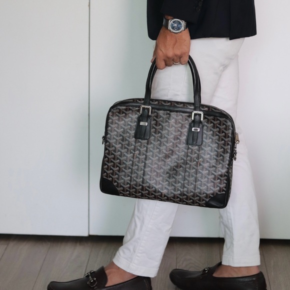 GOYARD Men Goyardine Ambassade PM Black - Picture 2 of 16
